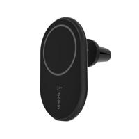 Belkin WIC004BTBK-NC oplader voor mobiele apparatuur Smartphone Zwart Sigarettenaansteker Draadloos opladen Snel opladen Auto