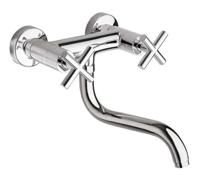 AXIA wandarmatuur, chroom