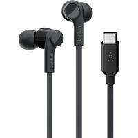 Belkin ROCKSTAR™ in-ear oordopjes met USB-C connector - Zwart - thumbnail