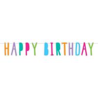 Haza Witbaard Letterslinger Happy Birthday, 6mtr. - thumbnail