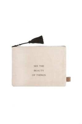 Zusss make up tasje beauty of things linnen Zusss make up tasje beauty of things linnen