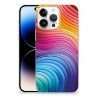 TPU Hoesje voor iPhone 14 Pro Max Regenboog