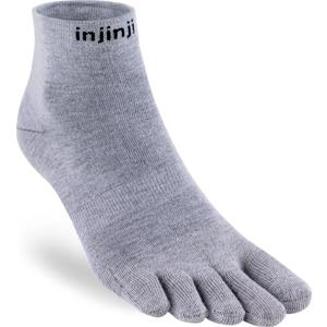 Injinji Liner lightweight mini crew - GRIJS - Unisex