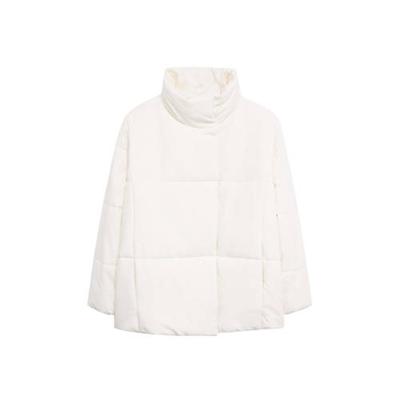 Violeta by Mango gewatteerde jas ecru