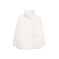 Violeta by Mango gewatteerde jas ecru