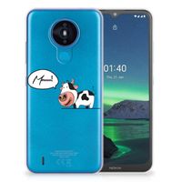 Nokia 1.4 Telefoonhoesje met Naam Cow