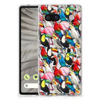 Google Pixel 7A TPU Hoesje Birds