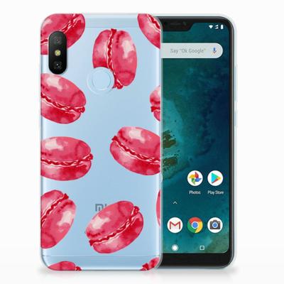 Xiaomi Mi A2 Lite Siliconen Case Pink Macarons
