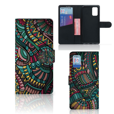 Samsung Galaxy A02s | M02s Telefoon Hoesje Aztec Samsung Galaxy A02s | M02s Telefoon Hoesje Aztec