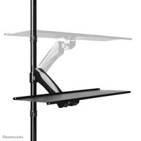 Neomounts FPMA-D500KEYB 1-voudig Monitor-tafelbeugel 25,4 cm (10) - 68,6 cm (27) In hoogte verstelbaar, Toetsenbordhouder, Zwenkbaar, Kantelbaar Zwart - thumbnail