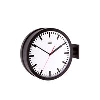 Wandklok 38 cm Analoog Zwart/Wit