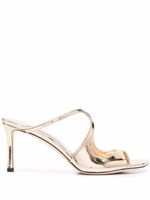 Jimmy Choo mules Anise 75 mm - Or