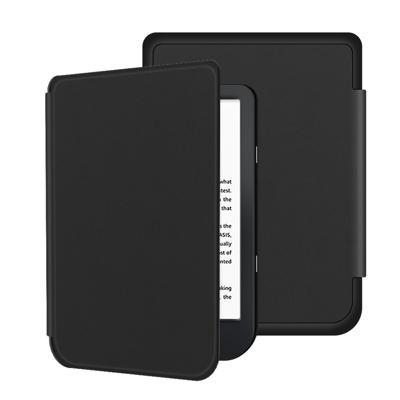 Lunso - sleepcover flip hoes - Kobo Nia (6 inch) - Zwart Lunso - sleepcover flip hoes - Kobo Nia (6 inch) - Zwart