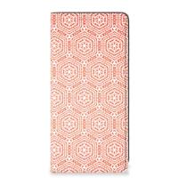 Samsung Galaxy A21s Hoesje met Magneet Pattern Orange