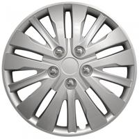 AutoStyle wieldoppen Washington 15 inch ABS zilver set van 4