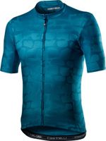 Castelli Pavé korte mouw fietsshirt blauw heren XXXL