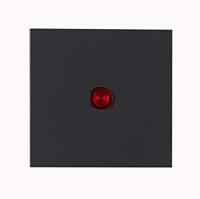 Kopp Flächenwippe mit Linse Rot, HK07, anthrazit (490092000)