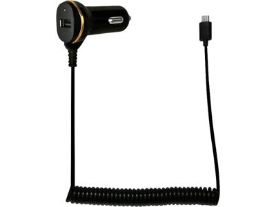 LogiLink PA0147 USB auto-netvoeding met micro-USB-kabel en USB-poort Stroombelasting (max.): 2.1 A LogiLink PA0147 USB auto-netvoeding met micro-USB-kabel en USB-poort Stroombelasting (max.): 2.1 A