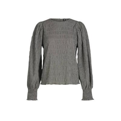 Eksept by Shoeby top Lexie met all over print zwart/wit Eksept by Shoeby top Lexie met all over print zwart/wit