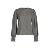 Eksept by Shoeby top Lexie met all over print zwart/wit