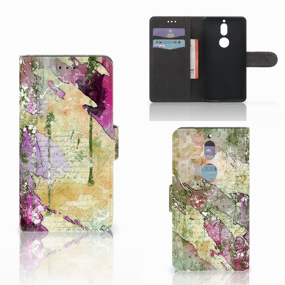 Hoesje Nokia 7 Letter Painting Hoesje Nokia 7 Letter Painting