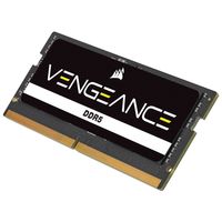 Corsair Vengeance Werkgeheugenmodule voor laptop DDR5 16 GB 1 x 16 GB 4800 MHz 262-pins SO-DIMM CL40-40-40-77 CMSX16GX5M1A4800C40 - thumbnail