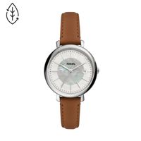 Horlogeband Fossil ES5090 Leder Bruin 14mm - thumbnail