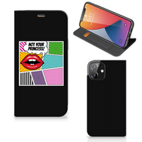 iPhone 12 | iPhone 12 Pro Hippe Standcase Popart Princess - thumbnail