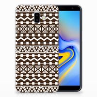 Samsung Galaxy J6 Plus (2018) TPU bumper Aztec Brown - thumbnail