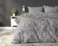 Sleeptime - Fuji Dekbedovertrek Katoen - Antraciet - 140 x 220