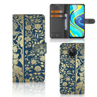 Xiaomi Redmi Note 9 Pro | Note 9S Hoesje Beige Flowers