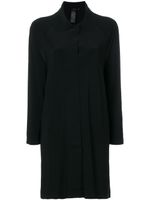 Norma Kamali collared long-line cardigan - Noir