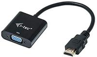 i-tec HDMI naar VGA Video Adapter - Full HD/60 Hz, met 3,5mm Audio