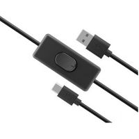 Akasa AK-CBUB57-15BK USB-kabel 1,5 m USB 2.0 USB A USB C Zwart