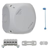 Hensel kabelaftakdoos DK 0404 G 1,5-4 qmm doos, behuizing voor montage op muur/plafond 4012591124962