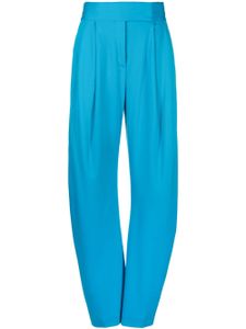 The Attico Gary virgin-wool trousers - Bleu