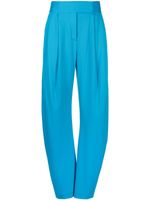 The Attico pantalon Gary en laine vierge - Bleu