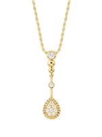 Boucheron collier Serpent Bohème XS en or 18ct à pendentif pavé de diamants