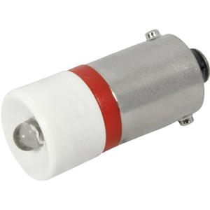 CML 18606230 LED-signaallamp Rood BA9s 230 V/AC 120 mcd