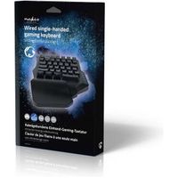 Bedraad Gaming Toetsenbord | USB Type-A | Membrane Toetsen | RGB | Enkelhandig | Universeel | Lengte