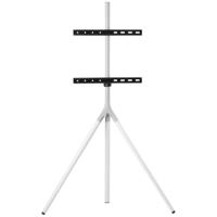 One For All 65 TV Stand Tripod Metal Cool white TV-voet In hoogte verstelbaar, Zwenkbaar 81,3 cm (32) - 165,1 cm (65) Zwenkbaar, In hoogte verstelbaar, - thumbnail