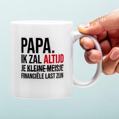 Financiële Last Vaderdag Mok