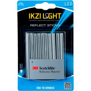 Imp Ikzilight spaakreflectie 8 cm set van 10 stuks op kaart