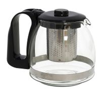 Gerimport Theepot - met infuser filter - glas - 700 ml   - - thumbnail