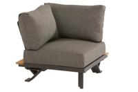 4 Seasons Outdoor Divine platform corner with 3 cushions