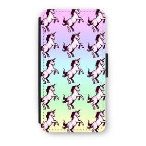 Musketon Unicorn: iPhone X Flip Hoesje