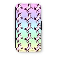 Musketon Unicorn: iPhone X Flip Hoesje