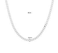 TFT Zilveren Ketting Geslepen Gourmet 2,8 mm 60 cm