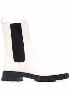 Michael Michael Kors bottines à empiècements élastiqués - Blanc