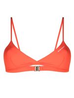 Sporty & Rich haut de bikini à logo imprimé - Orange